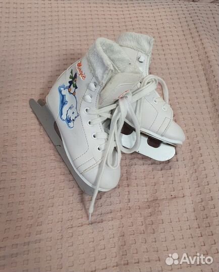 Коньки фигурные двухполозные