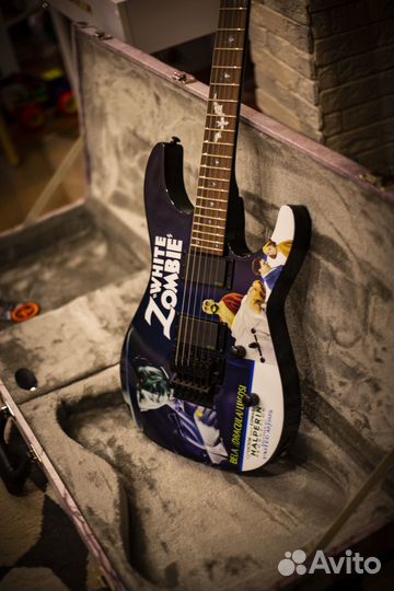 ESP LTD Withe Zombie Kirk Hammett (под заказ)