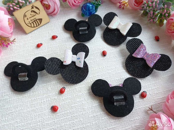 Резиночки для волос ручной работы