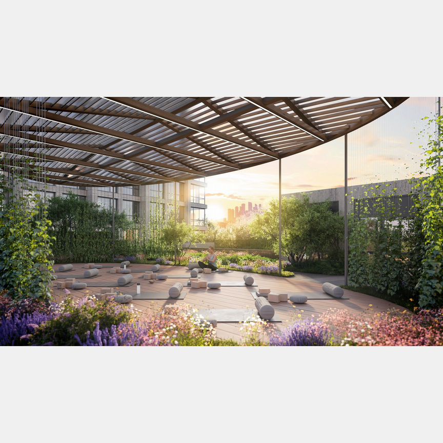 2-к. квартира, 44 м², 21/25 эт.