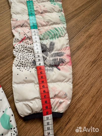 Reima 2в 1 легкий пуховик р 128