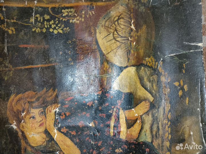 Картина маслом. Алёнушка