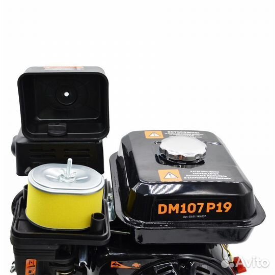 Двигатель бензиновый daman DM107P19 DM107P20