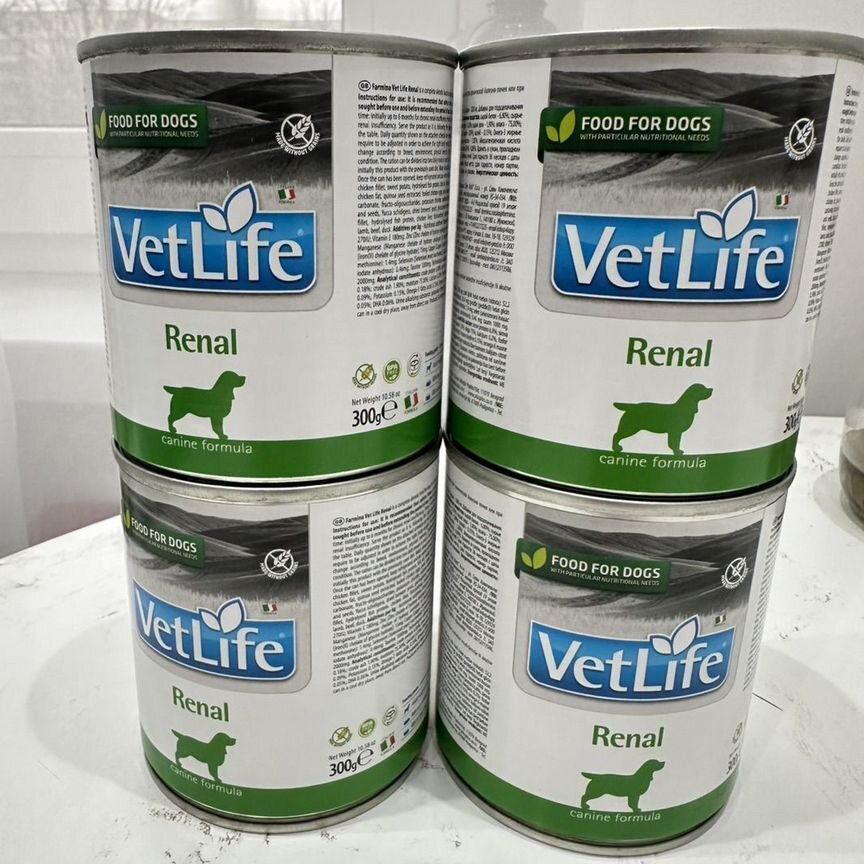 Корм для собак vetlife