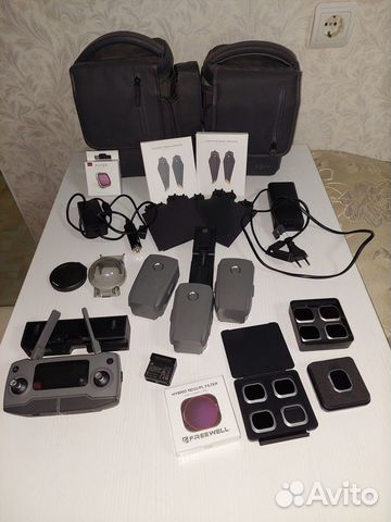 DJI mavic 2 PRO/zoom пульт RC1A + аккумуляторы