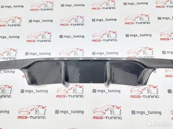 Задний диффузор BMW X6M F86 Hamann Style карбон