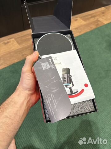 Микрофон новый Fifine AM8 White объявление продам