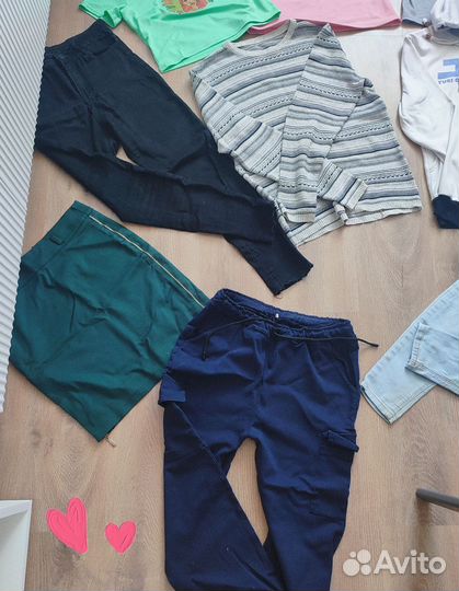 Пакет из 11 вещей:футболка,толстовки,джинсы,юбка