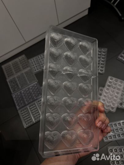 Поликарбонатна форма для конфет и шоколада