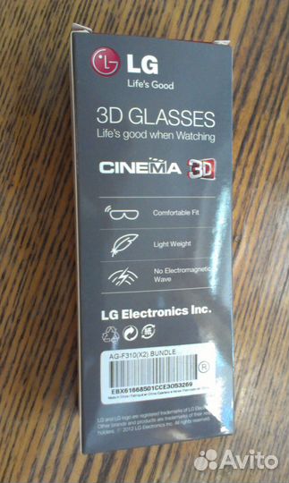 3d очки LG