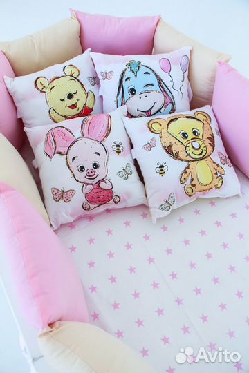 Бортики в кроватку