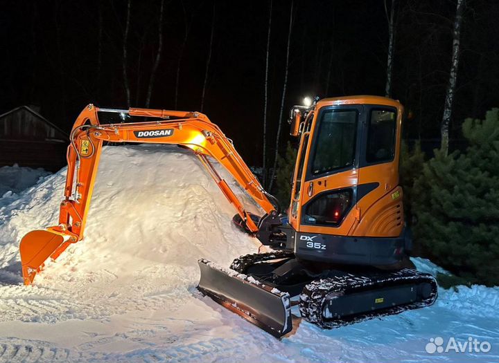 Аренда мини экскаватора, ямобур, сваекрут