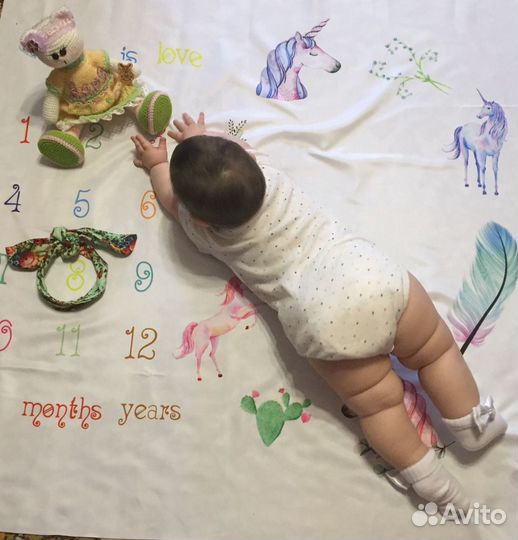 Плед детский для фотографий