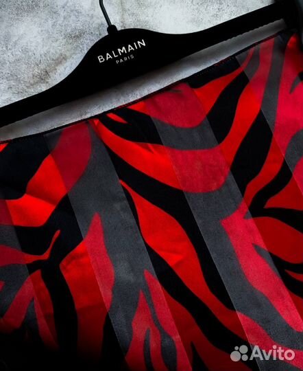 Платок винтажный шелк в стиле YSL