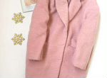 Пальто для девочки гулливер, розовое
