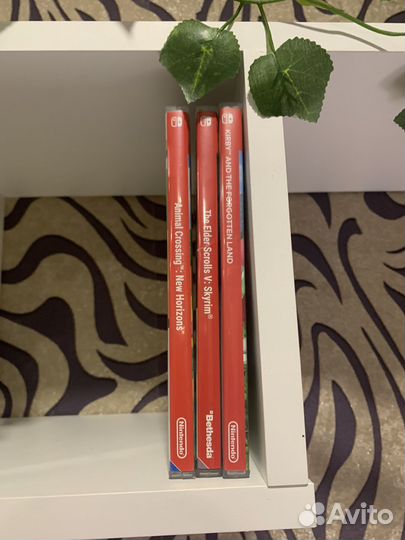 Картриджи nintendo switch