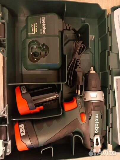 Дрель шуруповерт Metabo PowerMaxx BS