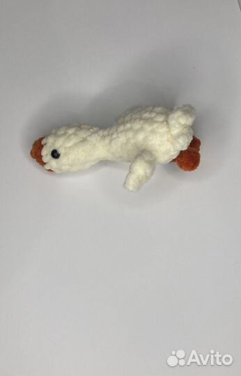 Вязанные игрушки. Амигуруми. Вязанный Гусь