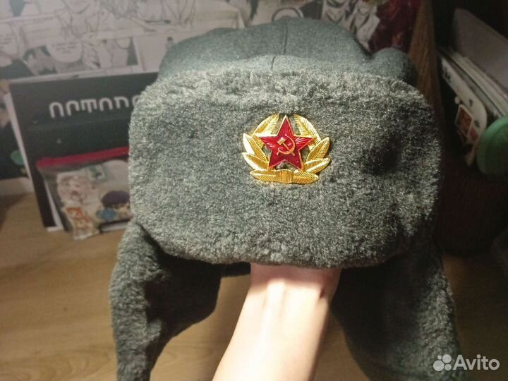 Мужская ушанка унисекс