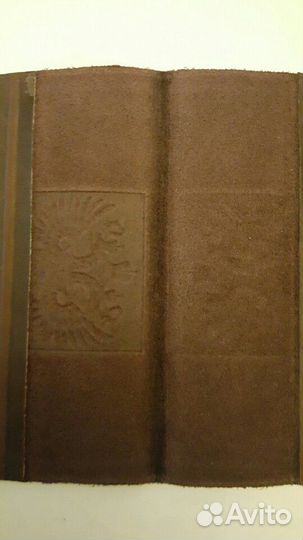 Обложка для паспорта.Нат Кожа