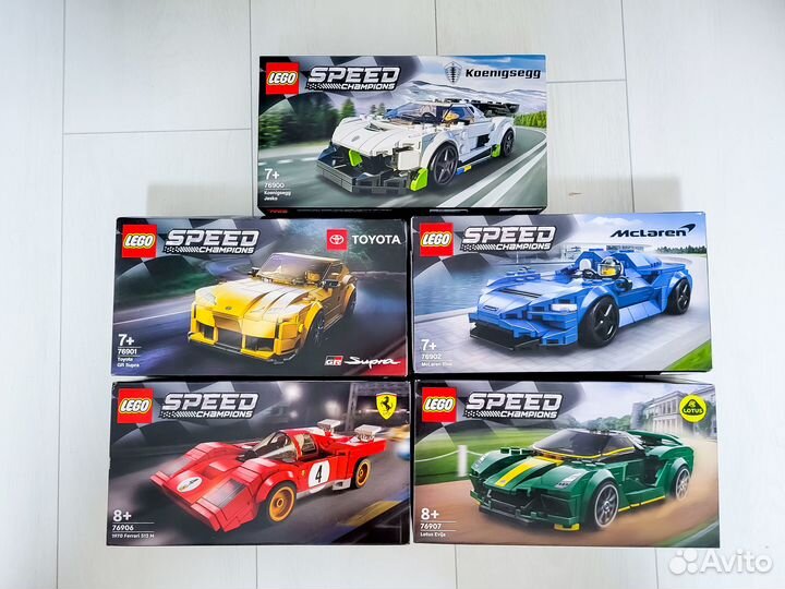 Lego Speed Champions, Lego City. В ассортименте