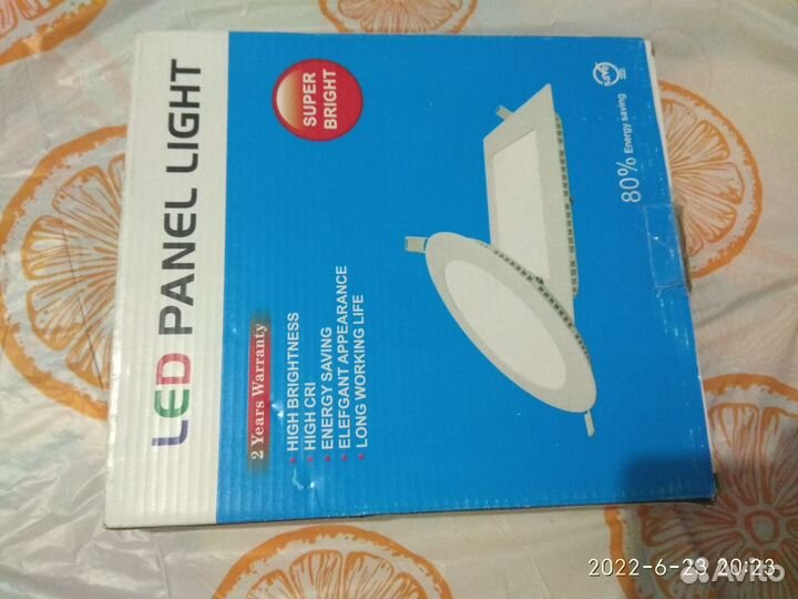 Светильник потолочный встраемавый светодиодный