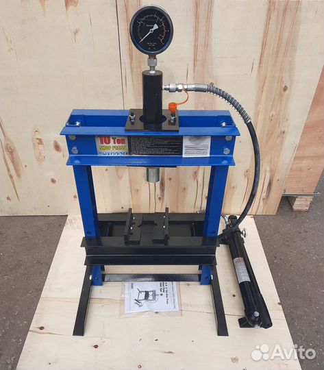 Пресс 10 тонн настольный, гидравлический, ручной