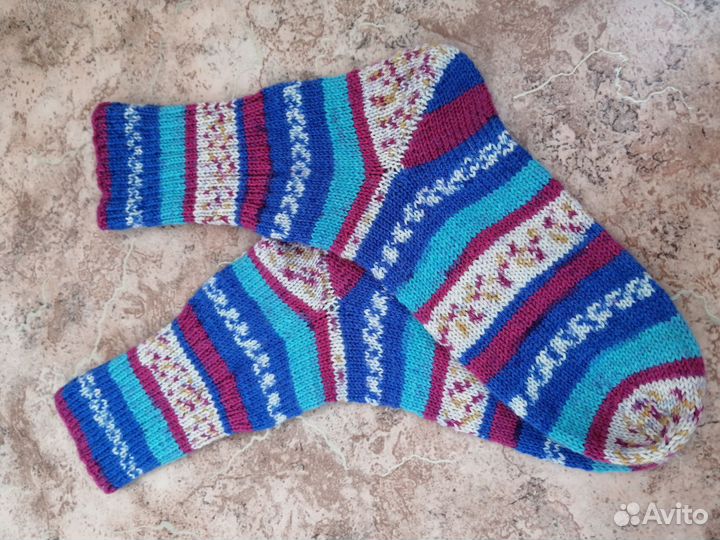 Носки шерстяные, тонкие