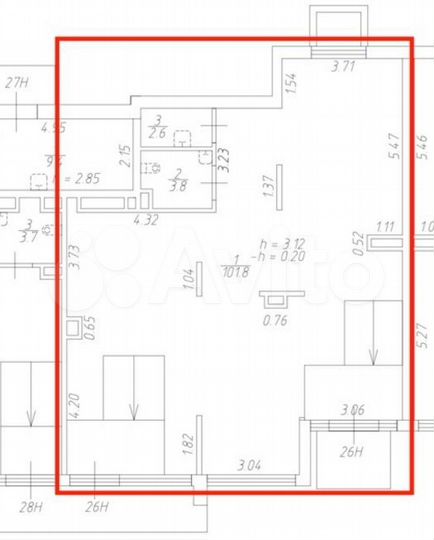 Торговая площадь, 108.92 м²