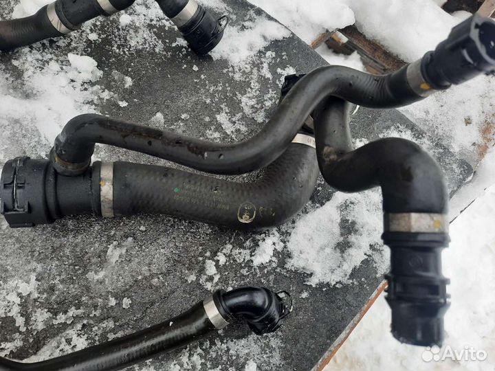 Патрубки системы охлаждения бмв Е60 Е61 N52 M54