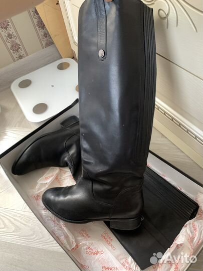 Сапоги женские демисезонные натуральная кожа р39