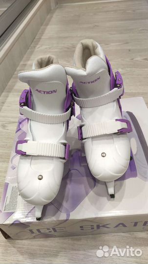 Коньки раздвижные 29-32 размер