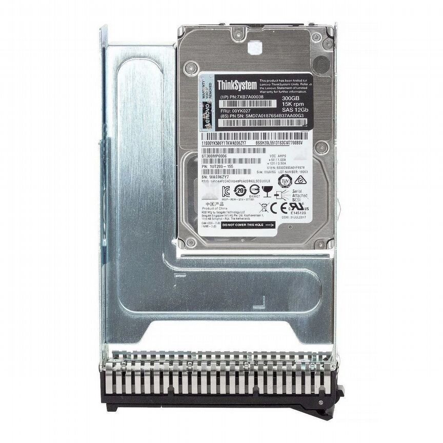 [00YK027] Жесткий Диск Lenovo 7xb7a00038 300gb Sas 3,5" Hdd 00yk027