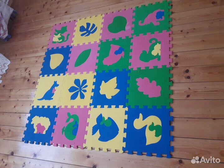 Детский коврик пазл