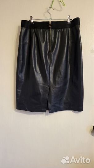 Кожаная юбка