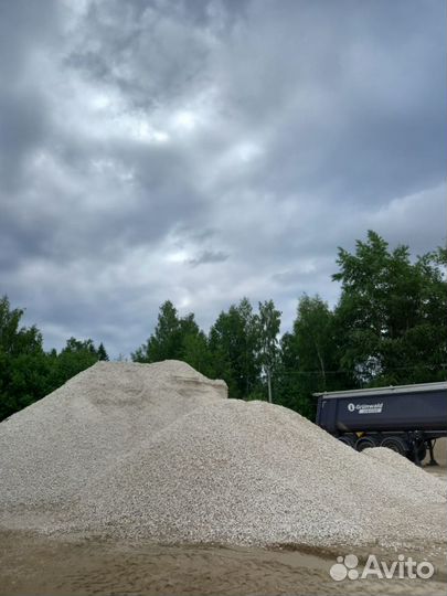 Щебень известняковая