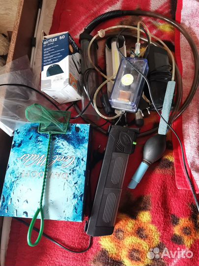 Аквариум с оборудованием