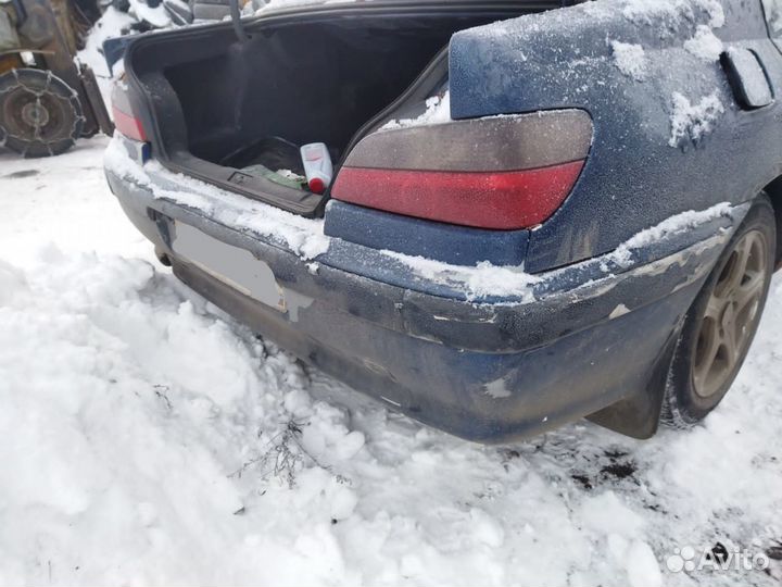 Бампер задний Пежо 406 1.8 1998