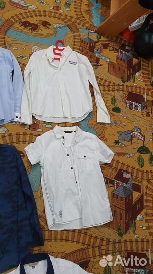 Пиджак, рубашки, брюки для школы 134/140 выпускной