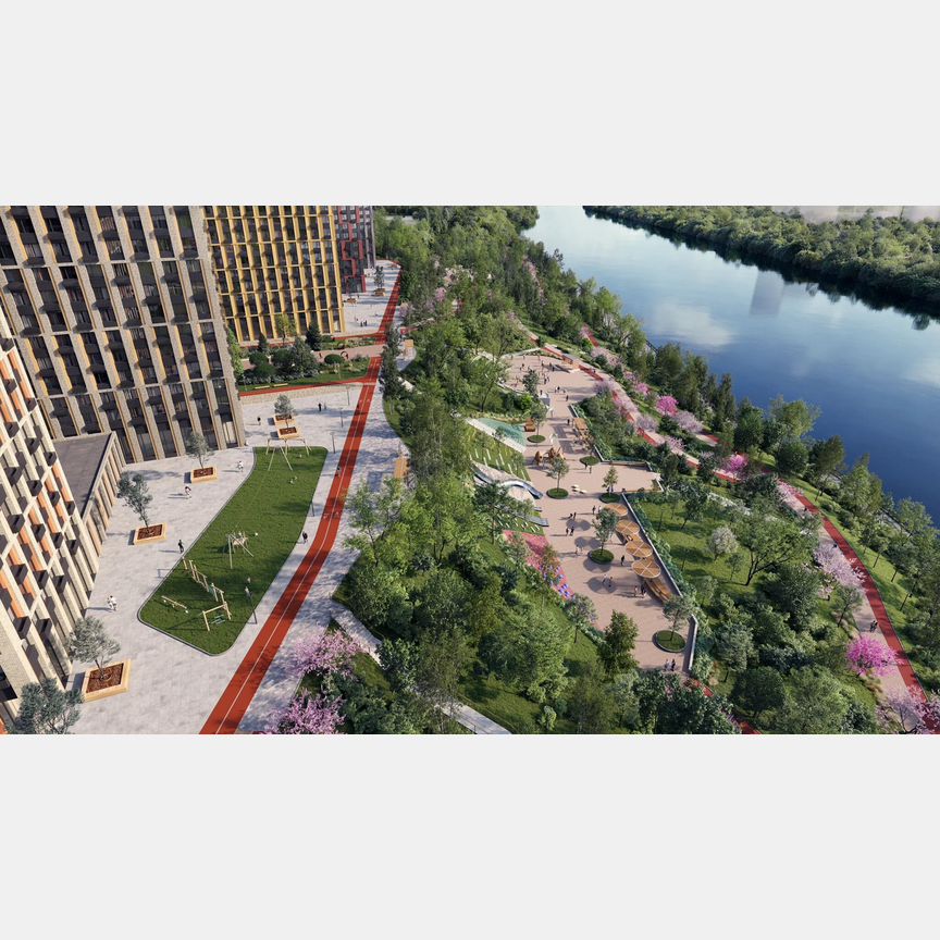 2-к. квартира, 58,8 м², 21/42 эт.