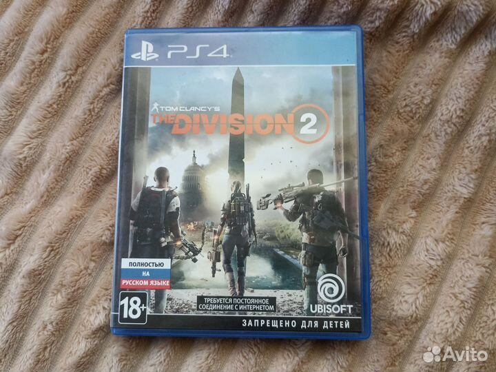 Игры ps 4 Tom clancy's The Division 2