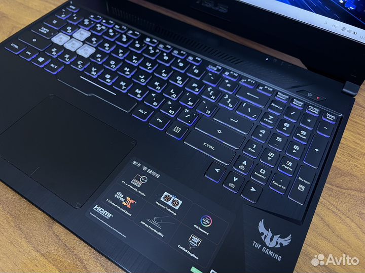 Игровой ноутбук Asus / 24gb / RGB / GTX 1650