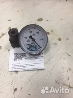 Доильный аппарат. Вакуумметр
