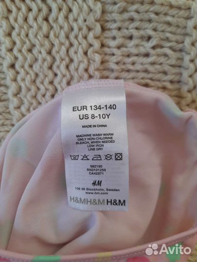 Купальник на девочку h&m