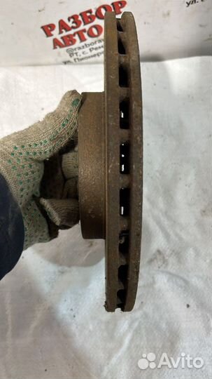 Диск тормозной передний правый Fiat Albea