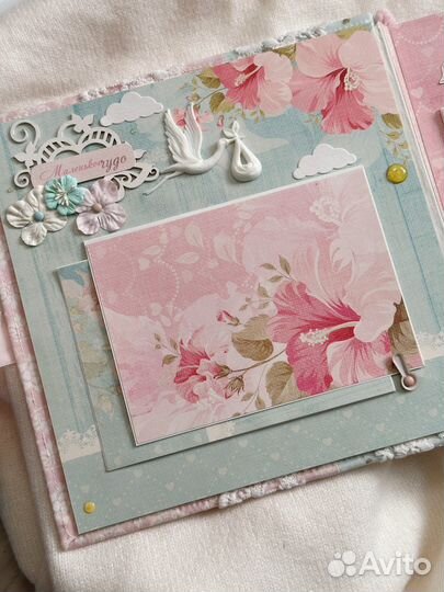 Детский альбом ручной работы для девочки