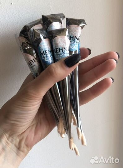 Свежая хна для мехенди. Тату краска