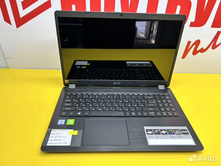 Игровой acer core i3 7020 C MX230 2 gb