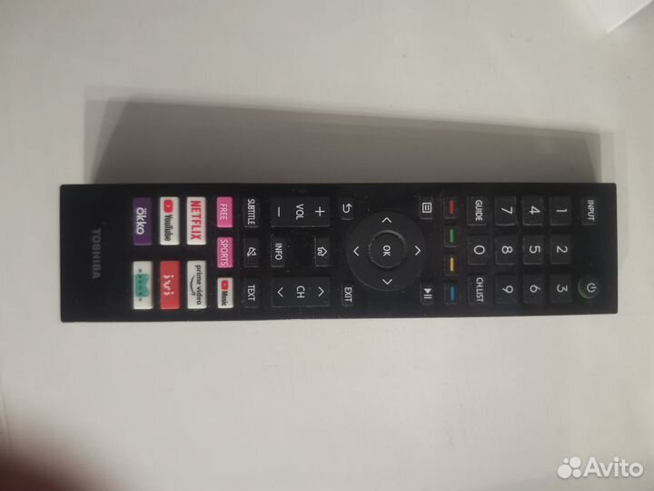 Пульт для телевизора toshiba