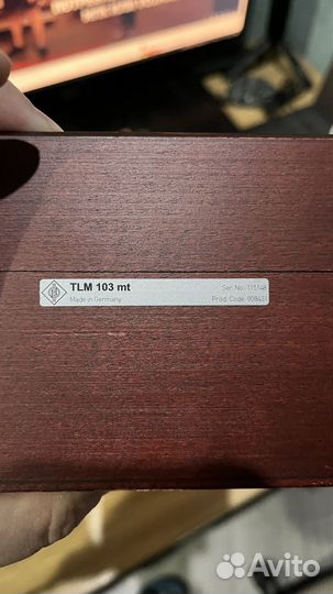 Студийный микрофон Neumann TLM 103 оригинал